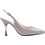 Marian Ibiza Γόβες Slingback με Λεπτό Ψηλό Τακούνι Ασημί 3101