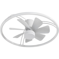 Red Point 30268 Ανεμιστήρας Οροφής 56cm 35W με Φως & Τηλεχειριστήριο Λευκός