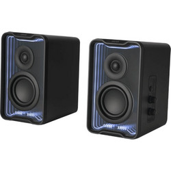 Edifier QR30 Ηχεία Υπολογιστή 2.0 30W με Bluetooth & RGB Φωτισμό Μαύρα