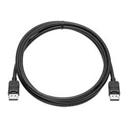 HP Καλώδιο DisplayPort 1.2 to DisplayPort Male 2m Black VN567AA