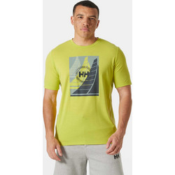 Helly Hansen Ανδρικό Αθλητικό T-Shirt Κίτρινο 34419-410