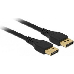 DeLOCK Καλώδιο DisplayPort 1.4 to DisplayPort Male 2m Black 85910