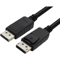 Καλώδιο DisplayPort 1.2 to DisplayPort Male 2m Black 04.001.0470