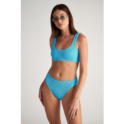 Sugarfree Ψηλόμεσο Bikini Slip Γαλάζιο 25802690-411