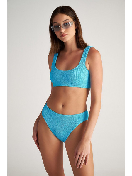 Sugarfree Ψηλόμεσο Bikini Slip Γαλάζιο 25802690-411