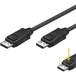 Ewent Καλώδιο DisplayPort 1.2 to DisplayPort Male 2m Black EC1401