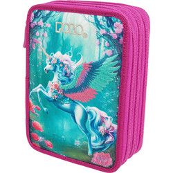 Polo Mover Unicorn Κασετίνα με 3 Θήκες Τιρκουάζ Φούξια 937073-8383