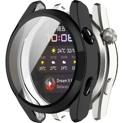 Techsuit Defense360 Pro Πλαστική Θήκη Tempered Glass για Huawei Watch 3 46mm Μαύρη
