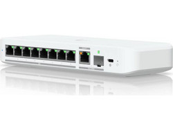Ubiquiti USW-Flex-2.5G-8-PoE Managed L2 Switch με 8 Θύρες Ethernet 2500Mbps και 1 SFP θύρα