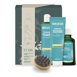 Weleda Σετ Θεραπείας Μαλλιών Conditioner 150ml + Lotion 100ml + Βούρτσα + Σαμπουάν 250ml