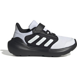 Adidas Tensaur Run 3.0 Παιδικά Αθλητικά Παπούτσια για Τρέξιμο Λευκά Μαύρα JR6070