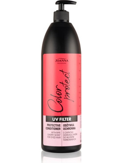 Joanna UV Filter Cherry Conditioner για Επανόρθωση για Ταλαιπωρημένα Mαλλιά 1lt