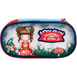 Santoro Little Mushroom Κασετίνα Γαλάζια Κόκκινη 384GJ35