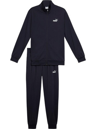 Puma Essentials Poly Suit Ανδρικό Σετ Φόρμας με Λάστιχο Navy Μπλε 684847-16