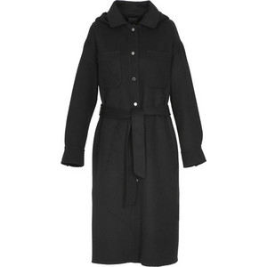 Oakwood Γυναικείο Παλτό Μάλλινο Μακρύ Μαύρο 64306-501