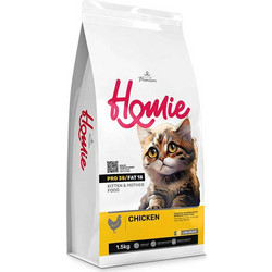 Homie Kitten & Mother Low Grain with Chicken 1.5kg