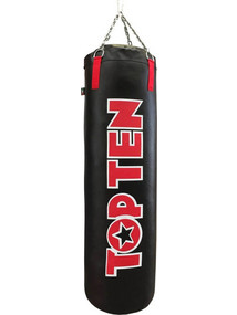 Top Ten Heavy Bag Σάκος Μποξ Κρεμαστός 40kg 120cm Μαύρος Κόκκινος