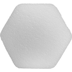 Acoucell Hexa Ηχοαπορροφητικά Πάνελ 43.5x39x5.5cm 6τμχ Λευκά
