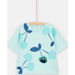 Dpam Παιδικό T-Shirt Κοντομάνικο Τιρκουάζ 24S901B1