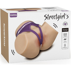 Lovetoy Streetgirl's Dual Motor Sensation Pulse Κολπικό & Πρωκτικό Αυνανιστήρι με Δόνηση