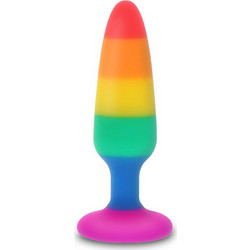 ToyJoy Rainbow Butt Plug Πρωκτική Σφήνα 8.5cm D-231763