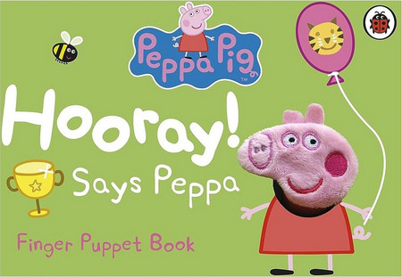 Peppa Pig: Hooray! Says Peppa Finger Puppet Book