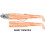 GT-Bio Roller Shad 165 Combo Τεχνητό Δόλωμα Ψαράκι 16.5cm 120gr Baby Dentex