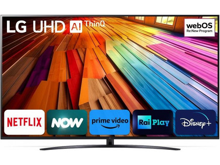 LG 86UT81003LA Smart Τηλεόραση 86" 4K UHD DLED HDR (2024)