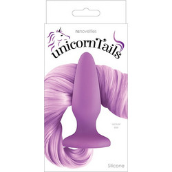 NS Novelties Unicorn Pastel Πρωκτική Σφήνα Tail Plug Μωβ