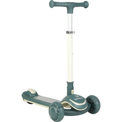Bebe Stars XRide Mint Αναδιπλούμενο Παιδικό Πατίνι Τρίτροχο με Φωτάκια 670-176