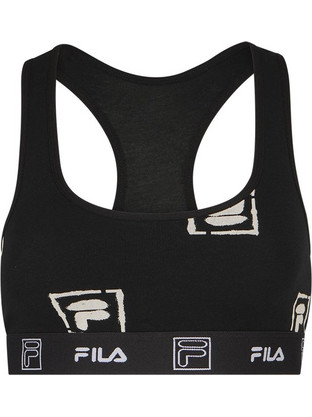 Fila Αθλητικό Μπουστάκι με Μέτρια Στήριξη Μαύρο FU6333-200