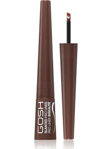 Gosh Slanted Pro 003 Matt Brown Πινέλο Eyeliner 2.5ml