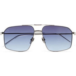 Kaleos DONNELLY-004 Ανδρικά Γυαλιά Ηλίου Aviator Μεταλλικά Ασημί με Μπλε Φακό