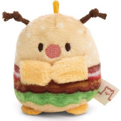 NICI Mymochi Minis W2 Ladybird Dozz Hamburger