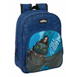 Safta How To Train Your Dragon Σχολική Τσάντα Πλάτης Νηπιαγωγείου Μπλε S4313168