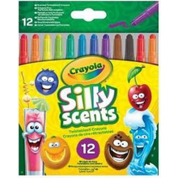 Crayola Silly Scents Κηρομπογιές Σετ 12τμχ 52-9712