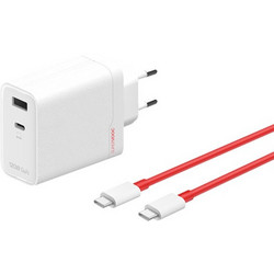 OnePlus SuperVooc Φορτιστής με Καλώδιο USB-C με Θύρα USB-A & Θύρα USB-C 120W Power Delivery
