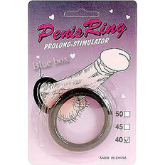 Prolong Penis Ring 50mm Ελαστικό Δαχτυλίδι Πέους 5cm Μαύρο