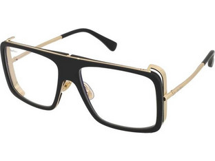 Max Mara MM5172-B 001 Γυναικεία Γυαλιά Προστασίας Οθόνης Κοκάλινα Μεταλλικά Χρυσά Μαύρα