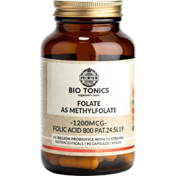 Bio Tonics Folate 90 Κάψουλες