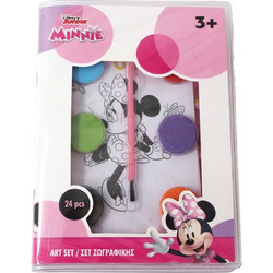 Gim Minnie Σετ Ζωγραφικής 24τμχ
