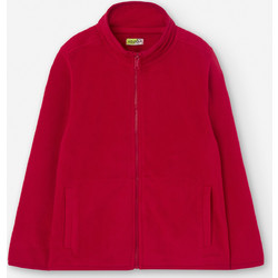 Losan Παιδική Ζακέτα Fleece με Φερμουάρ Κόκκινη LKBAP0201-24011
