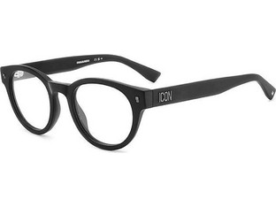 Dsquared2 D20014 003 Ανδρικός Σκελετός Γυαλιών Οράσεως Κοκάλινος Μαύρος