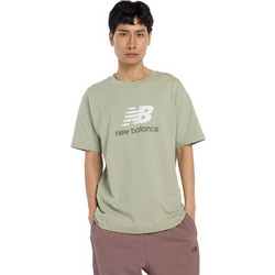 New Balance Ανδρικό Αθλητικό T-Shirt Πράσινο Mint MT51500 GARTER SNAKE