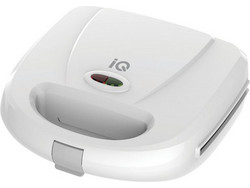 IQ ST-611 Τοστιέρα με Αποσπώμενες Πλάκες για 2 Τοστ 750W Λευκή