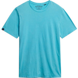 Superdry Classic Essential Ανδρικό Αθλητικό T-Shirt Τιρκουάζ M1012140A-F7Q