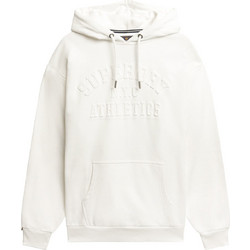 Superdry Athletic Emboss Ανδρικό Αθλητικό Φούτερ με Κουκούλα Λευκό M2014391A-U4Y
