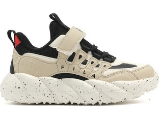 Fila Memory Space 3 Παιδικά Sneakers Μπεζ Μαύρα 3YF53003-065