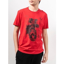 Converse Ανδρικό Αθλητικό T-Shirt Κόκκινο 07003C-642