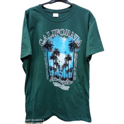 Bodymove California Ανδρικό Αθλητικό T-Shirt Κυπαρισσί MX468